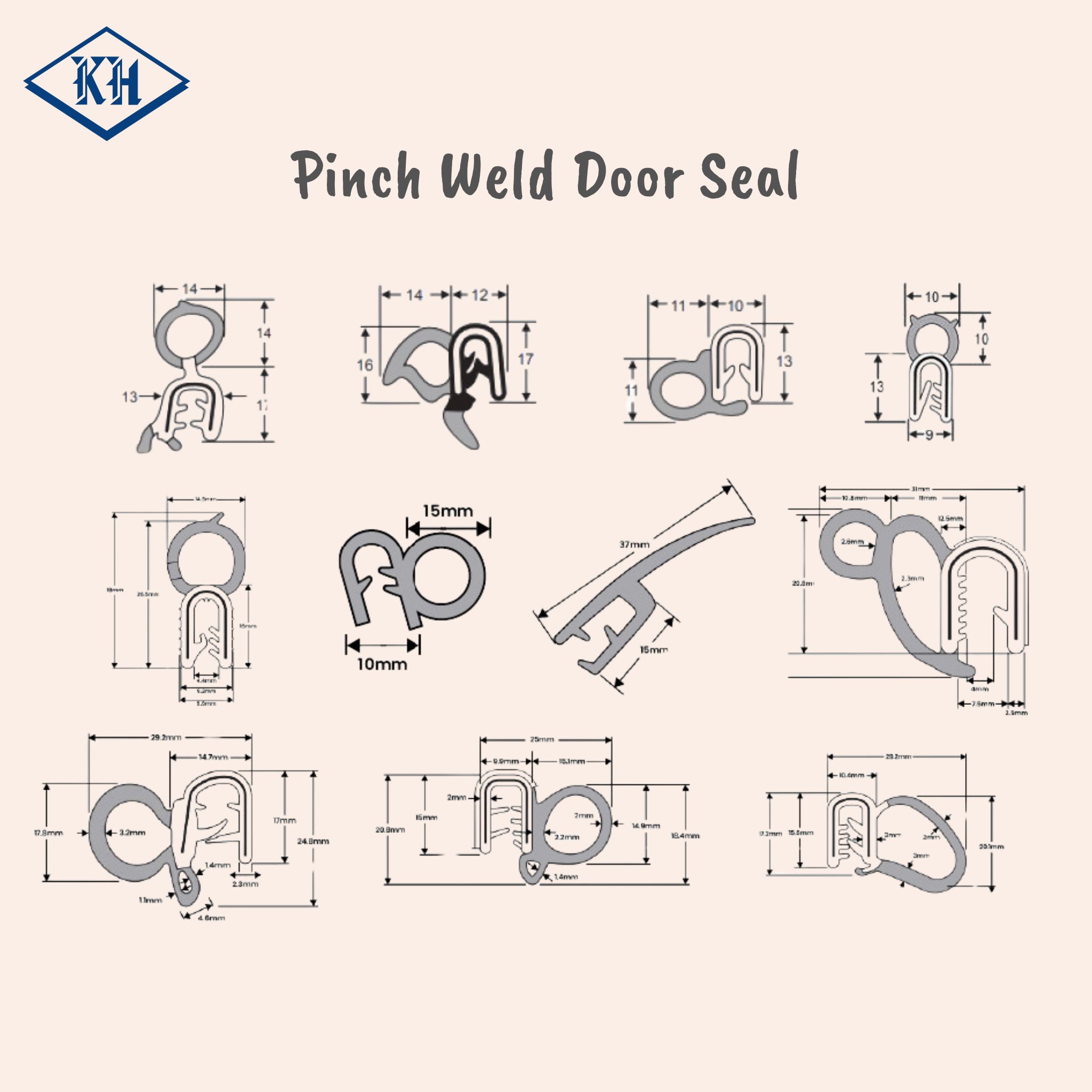 Pinchweld Door Seal